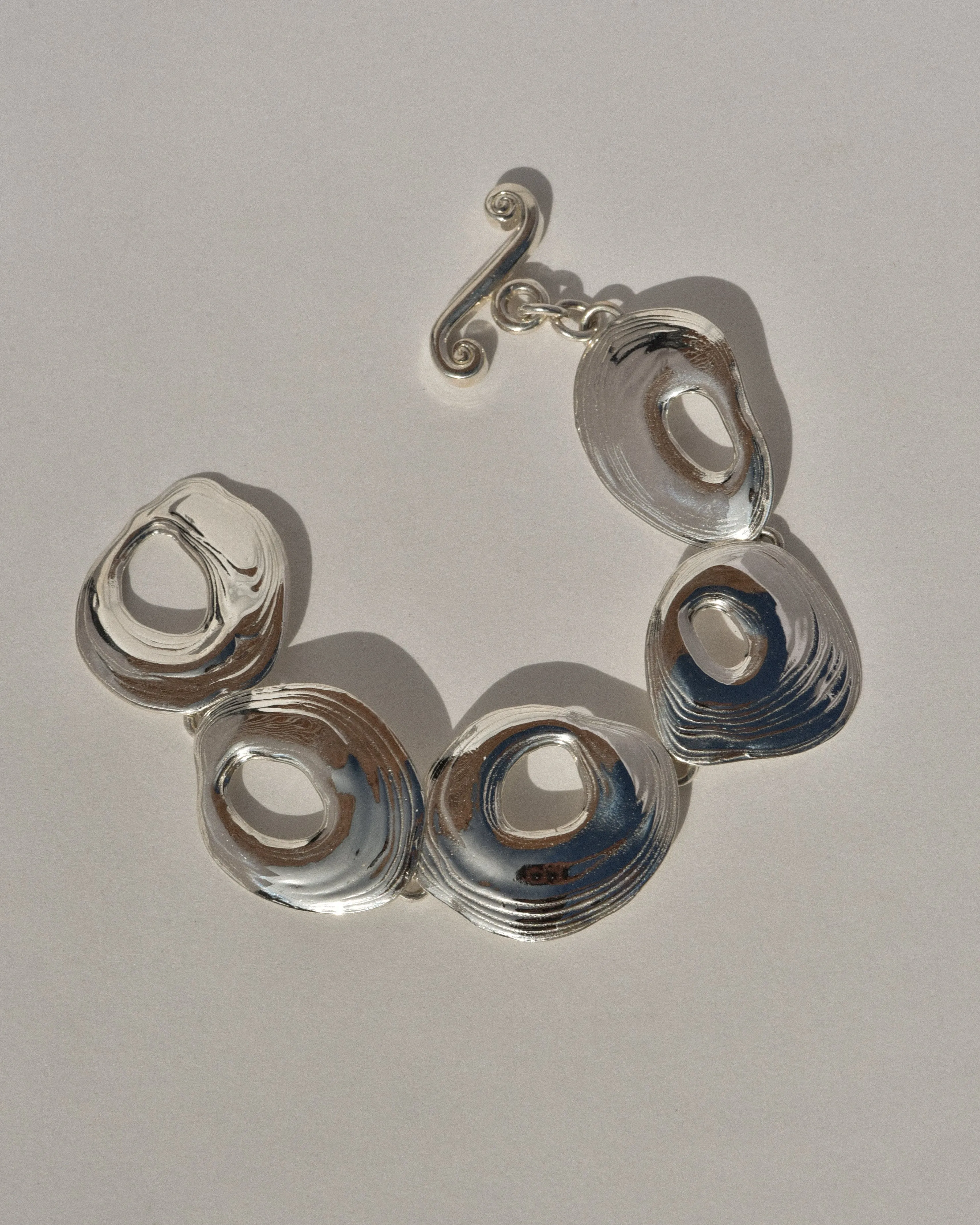 Sterling Silver Whirlpool Bracelet sold by Leigh Miller