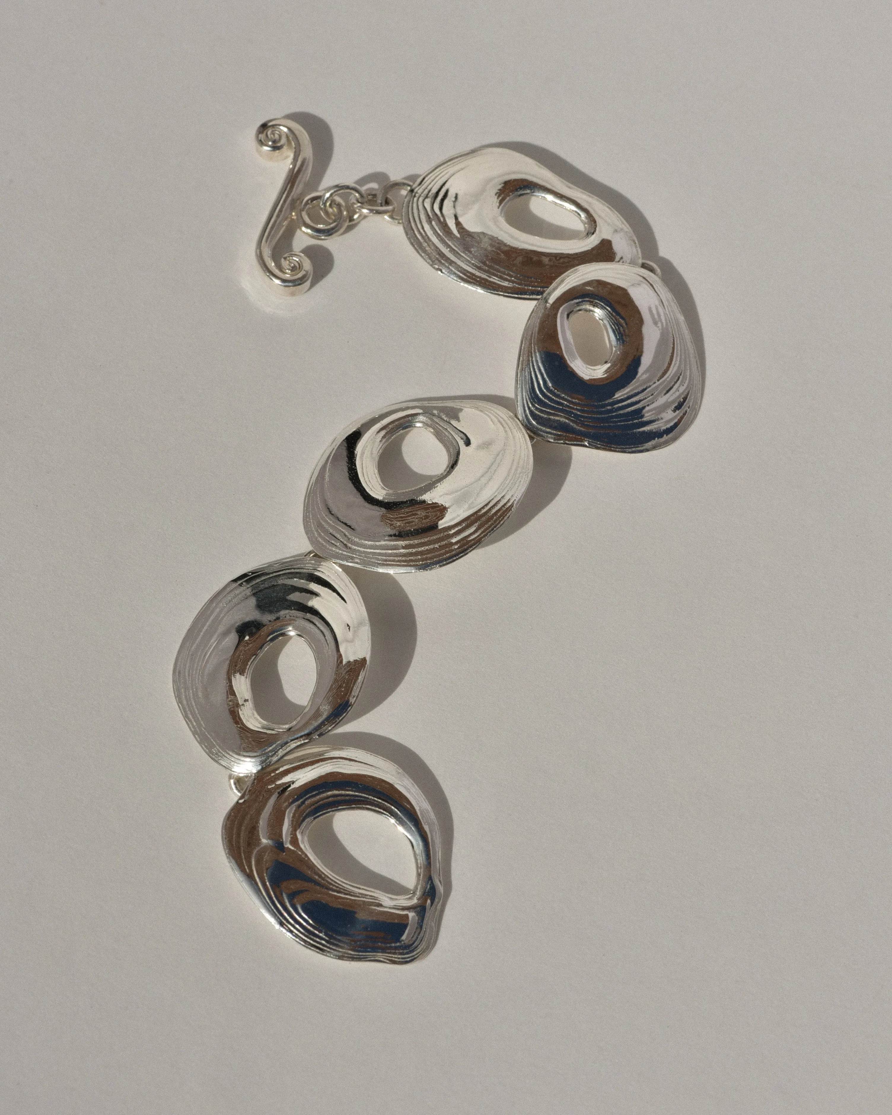 Sterling Silver Whirlpool Bracelet sold by Leigh Miller product image thumbnail 4