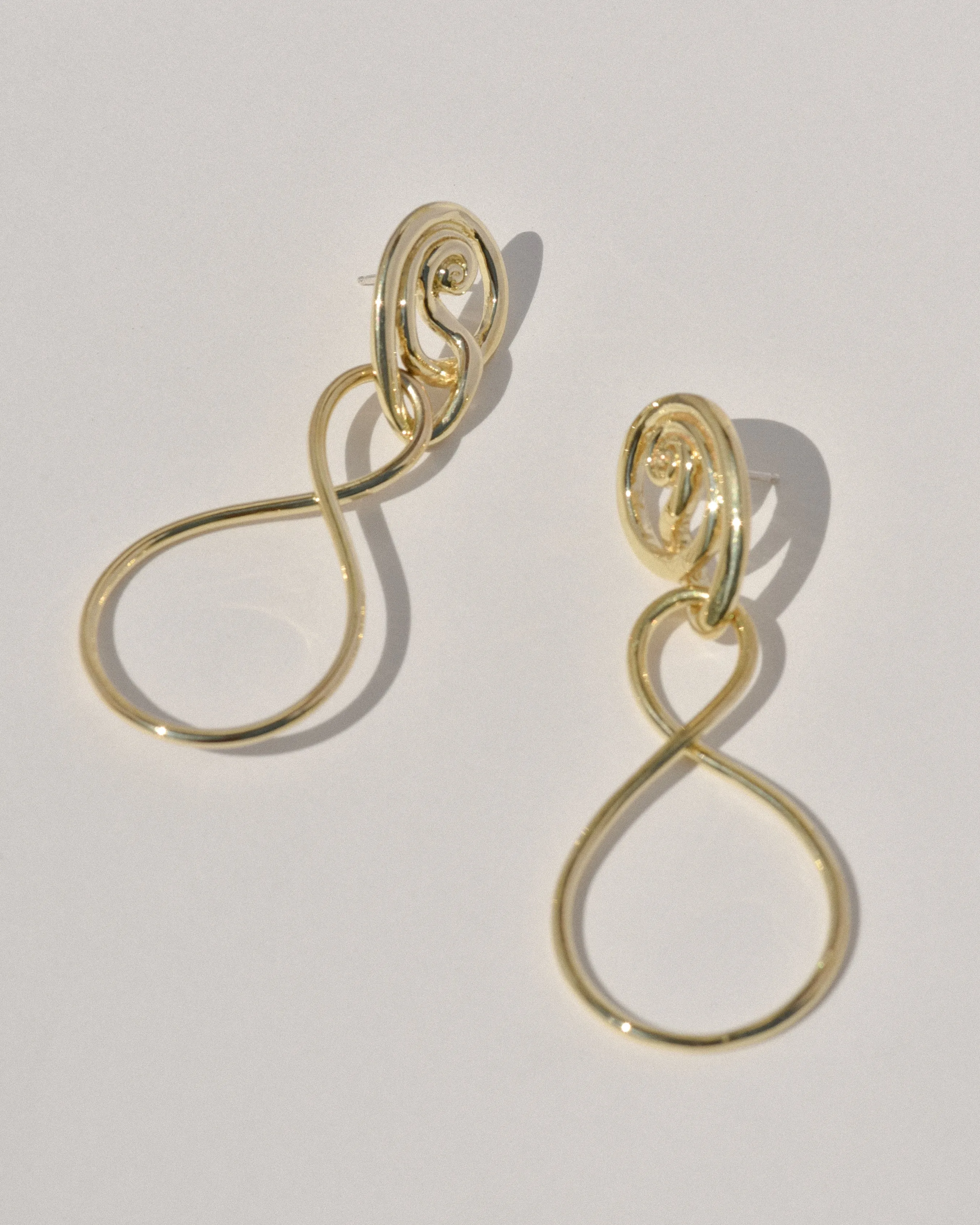 Brass Orso Hoops sold by Leigh Miller product image thumbnail 3