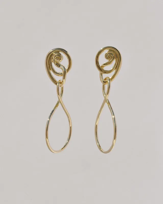 Brass Orso Hoops sold by Leigh Miller