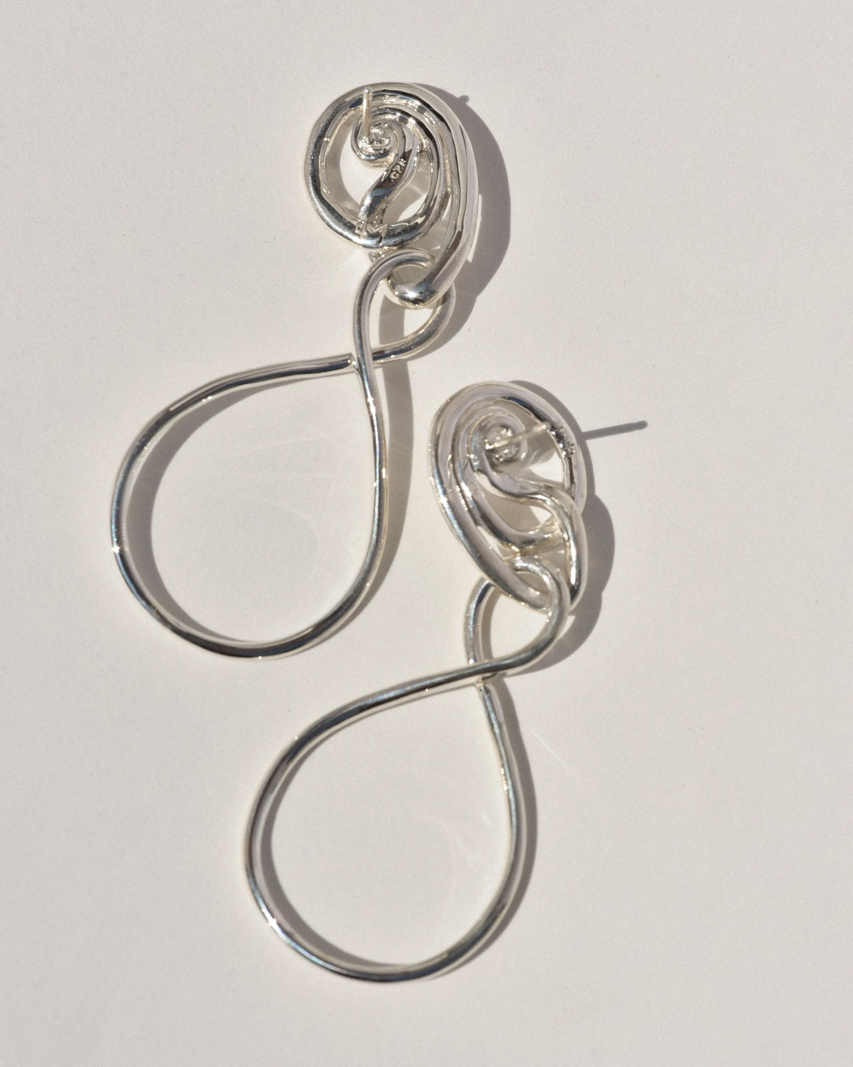Sterling Silver Orso Hoops sold by Leigh Miller product image thumbnail 4