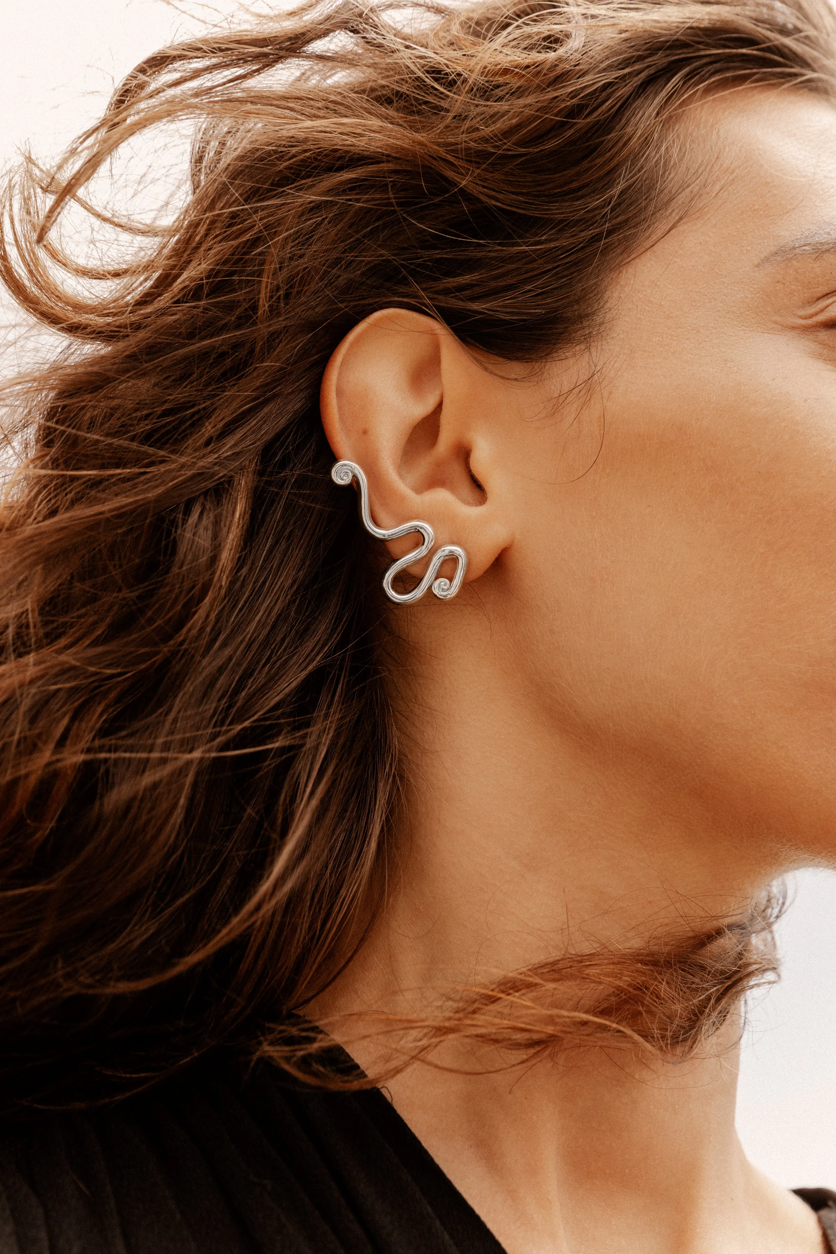 Sterling Silver Figari Studs sold by Leigh Miller product image thumbnail 5