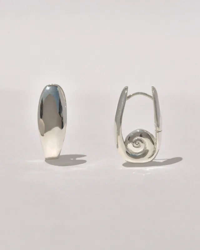 Sterling Silver Lucia Hoops sold by Leigh Miller