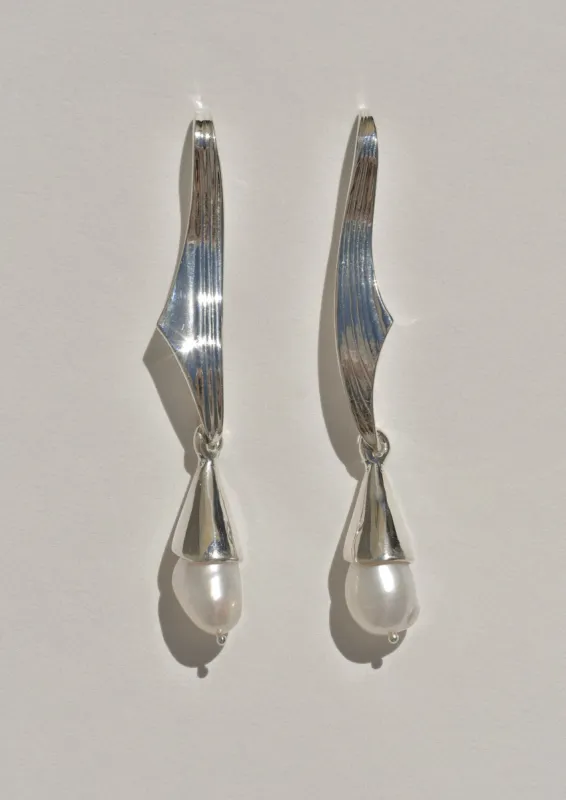 Sterling Silver AlbariƱo Earrings sold by Leigh Miller