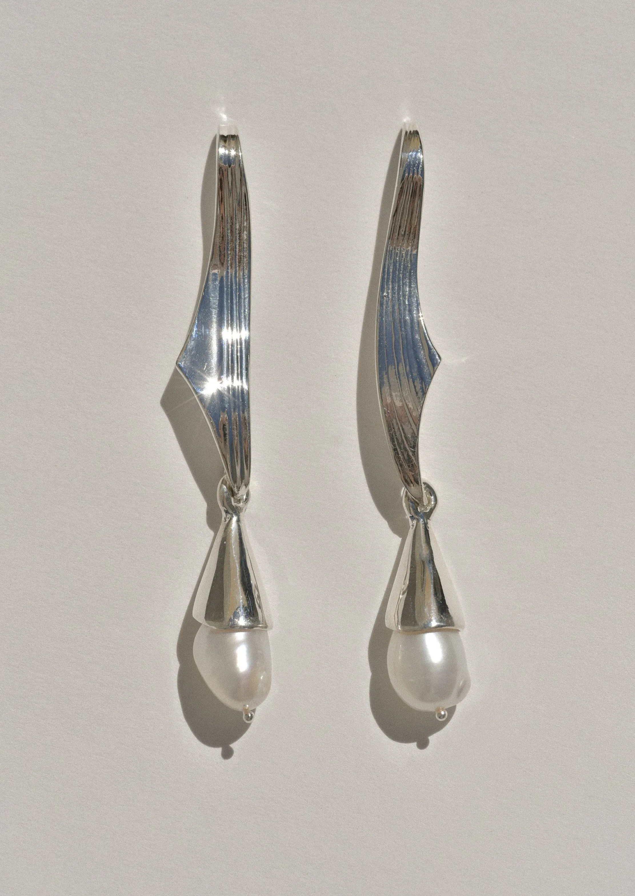 Sterling Silver Albariño Earrings sold by Leigh Miller