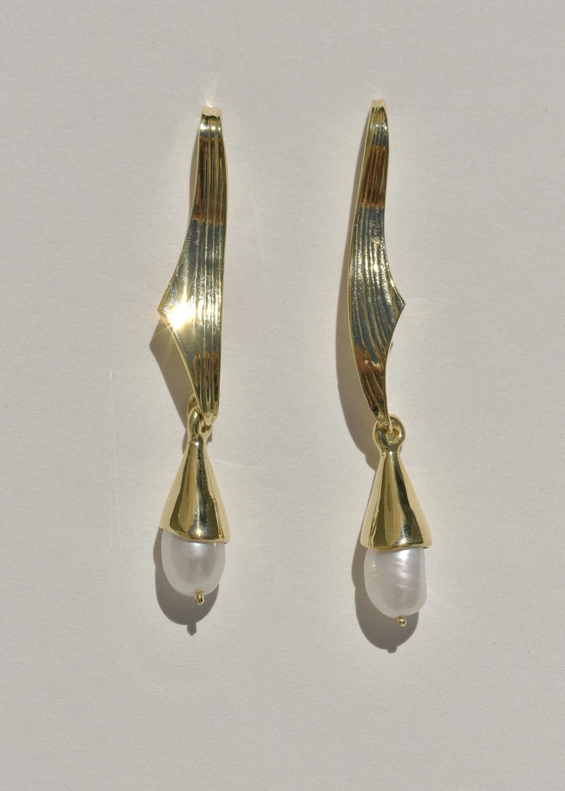 Brass Albariño Earrings sold by Leigh Miller