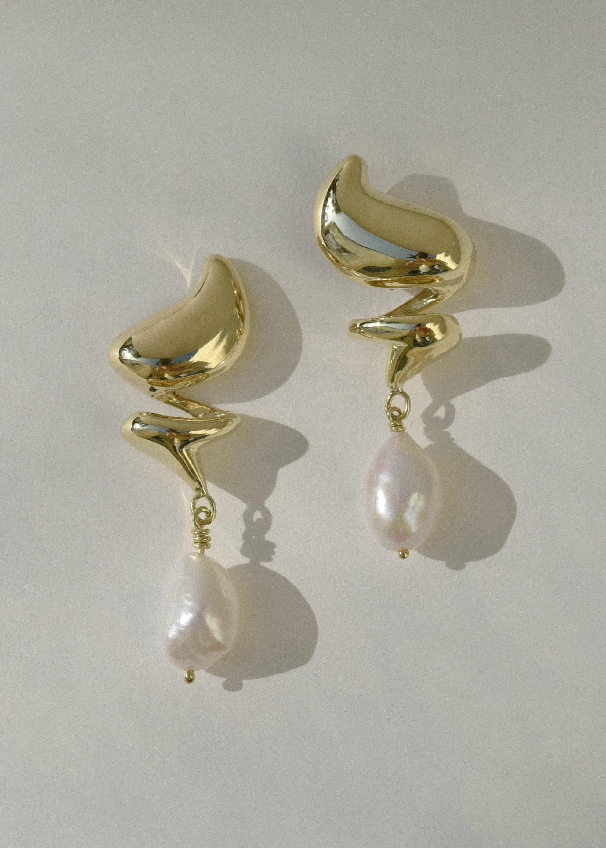 Dollop Studs with Pearl sold by Leigh Miller