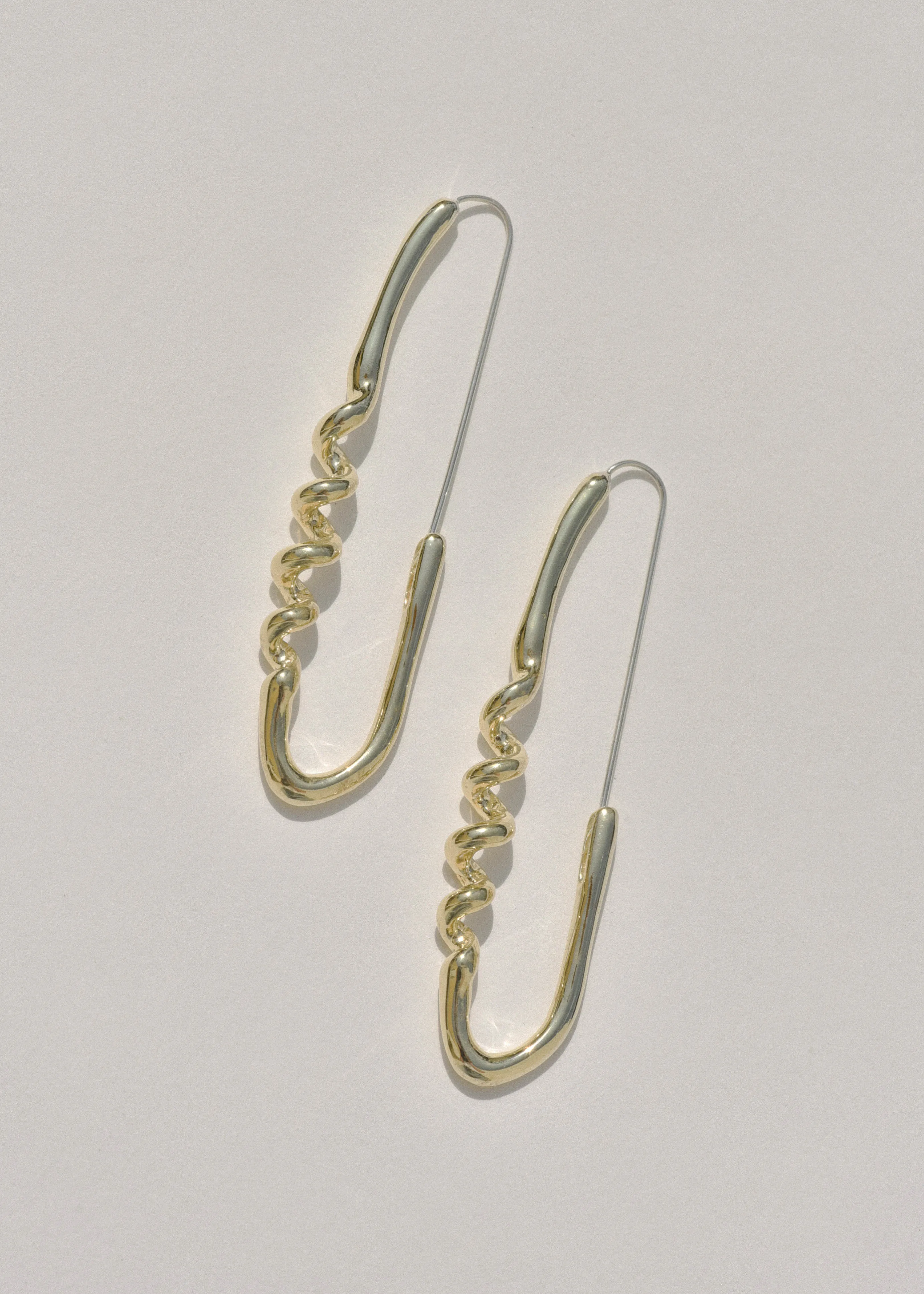 Large Corkscrew Earrings sold by Leigh Miller product image thumbnail 2