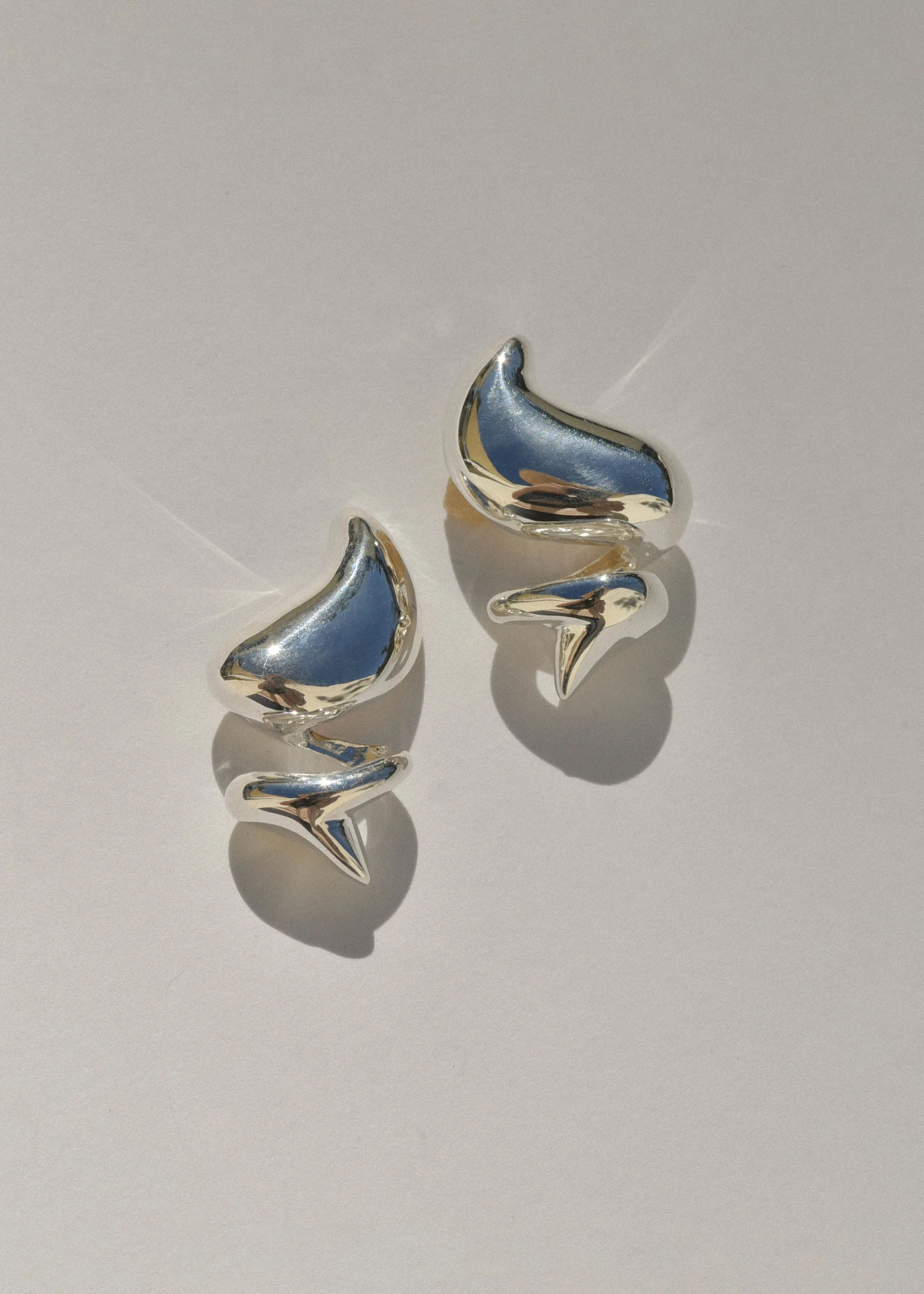 Sterling Silver Dollop Studs sold by Leigh Miller