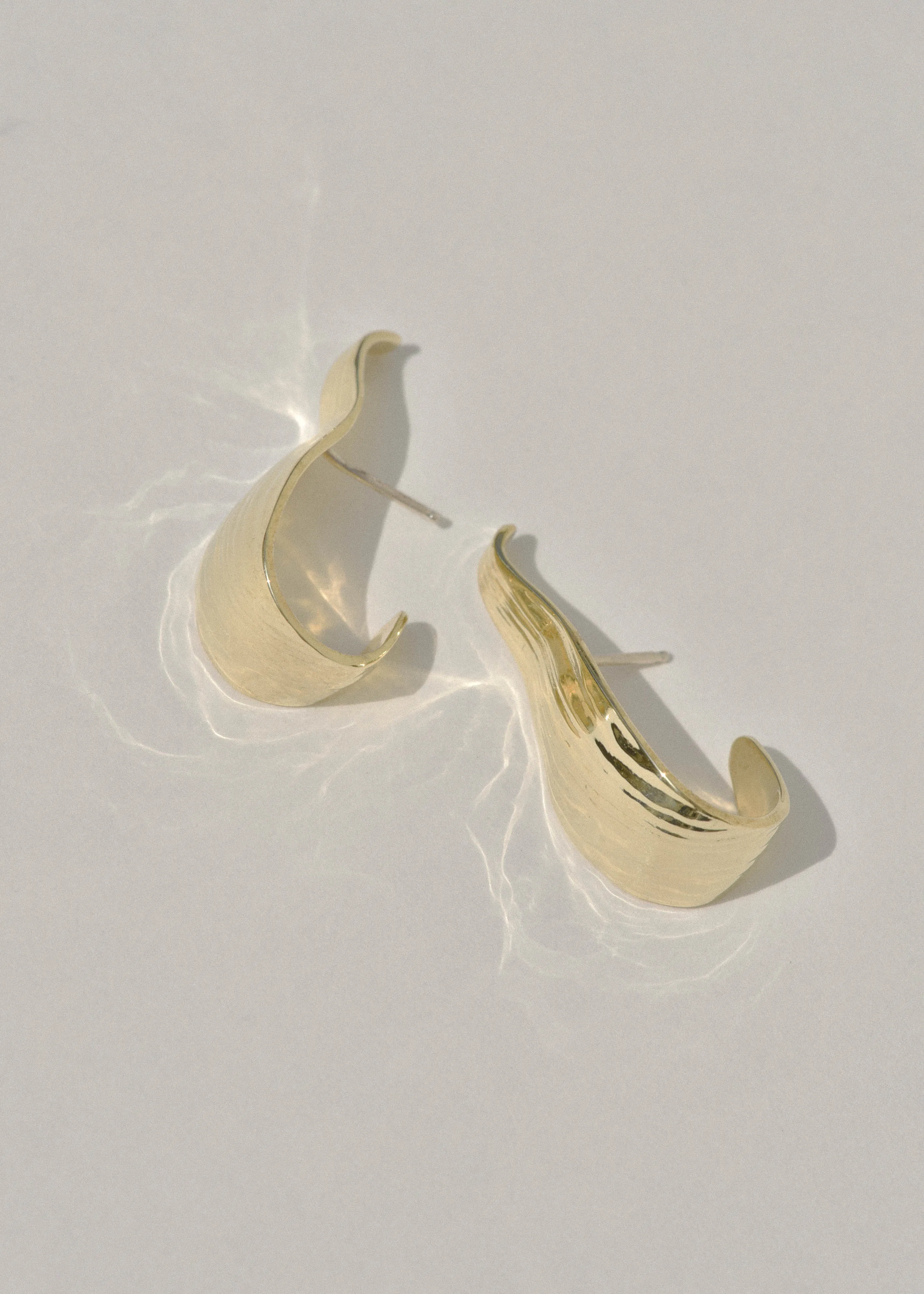 Brass Husk Hoops sold by Leigh Miller