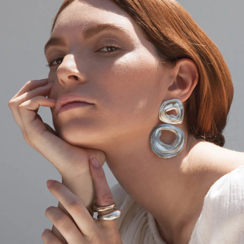 Brass Bite Ring sold by Leigh Miller product image thumbnail 2