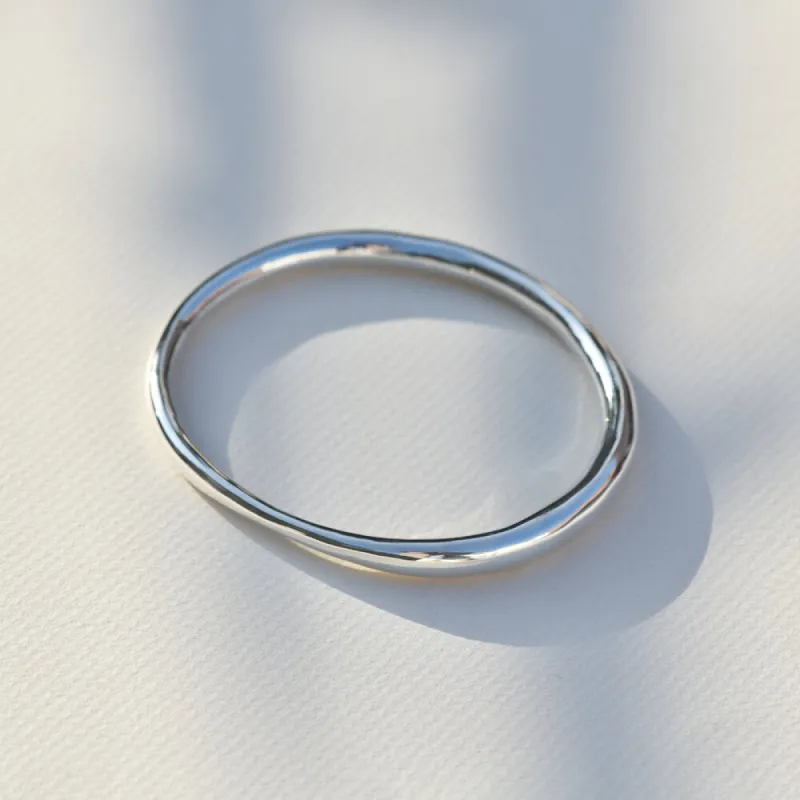 Sterling Silver Constantin Bracelet made by Leigh Miller