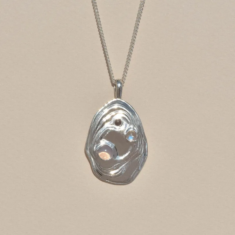 Sterling Silver Lava Pendant sold by Leigh Miller
