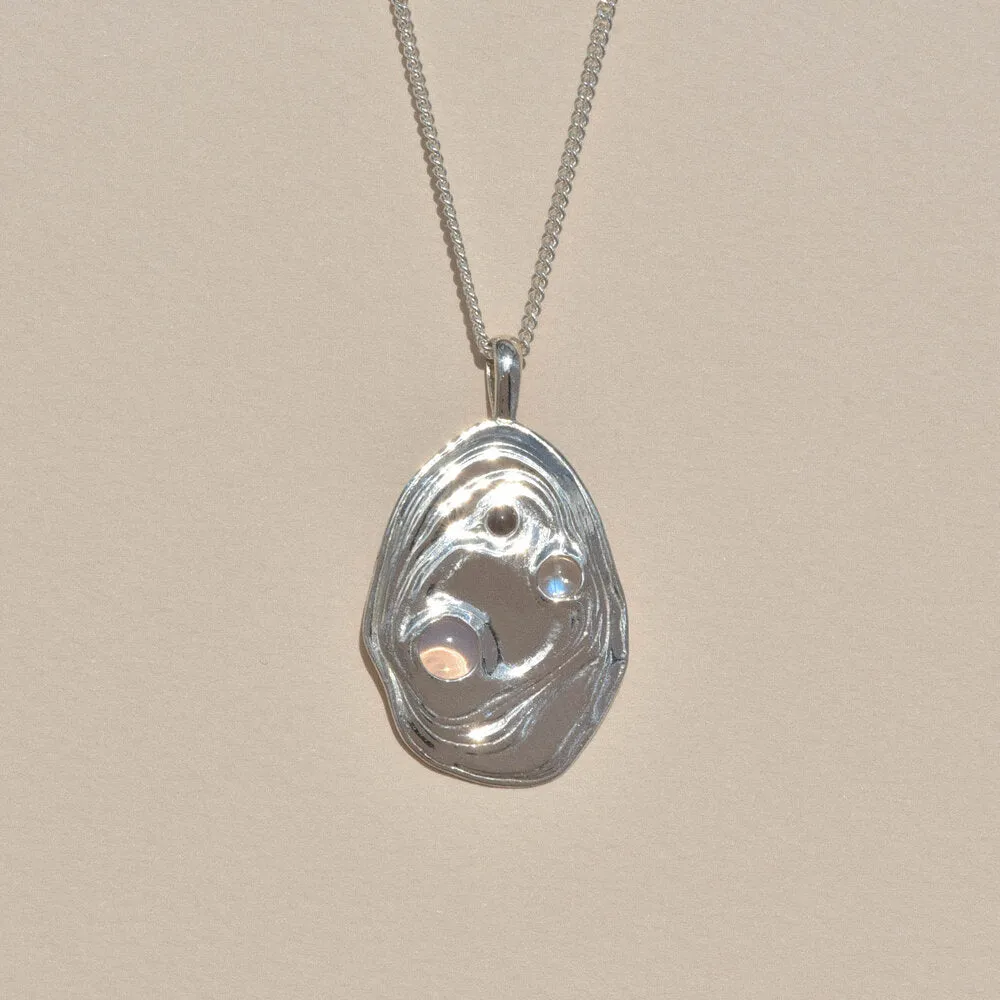 Sterling Silver Lava Pendant sold by Leigh Miller