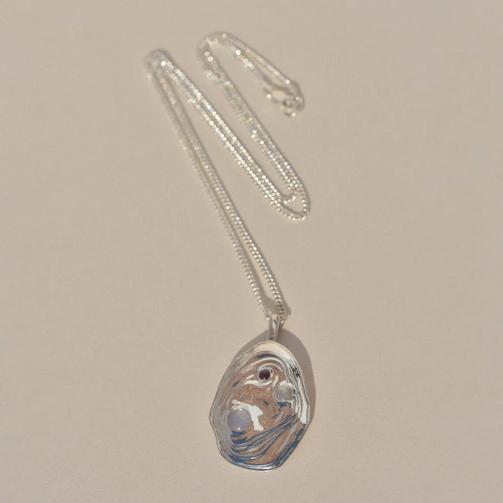 Sterling Silver Lava Pendant sold by Leigh Miller product image thumbnail 3