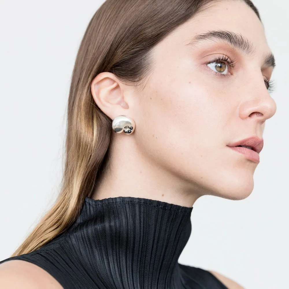 Sterling Silver Doodad Studs sold by Leigh Miller product image thumbnail 3