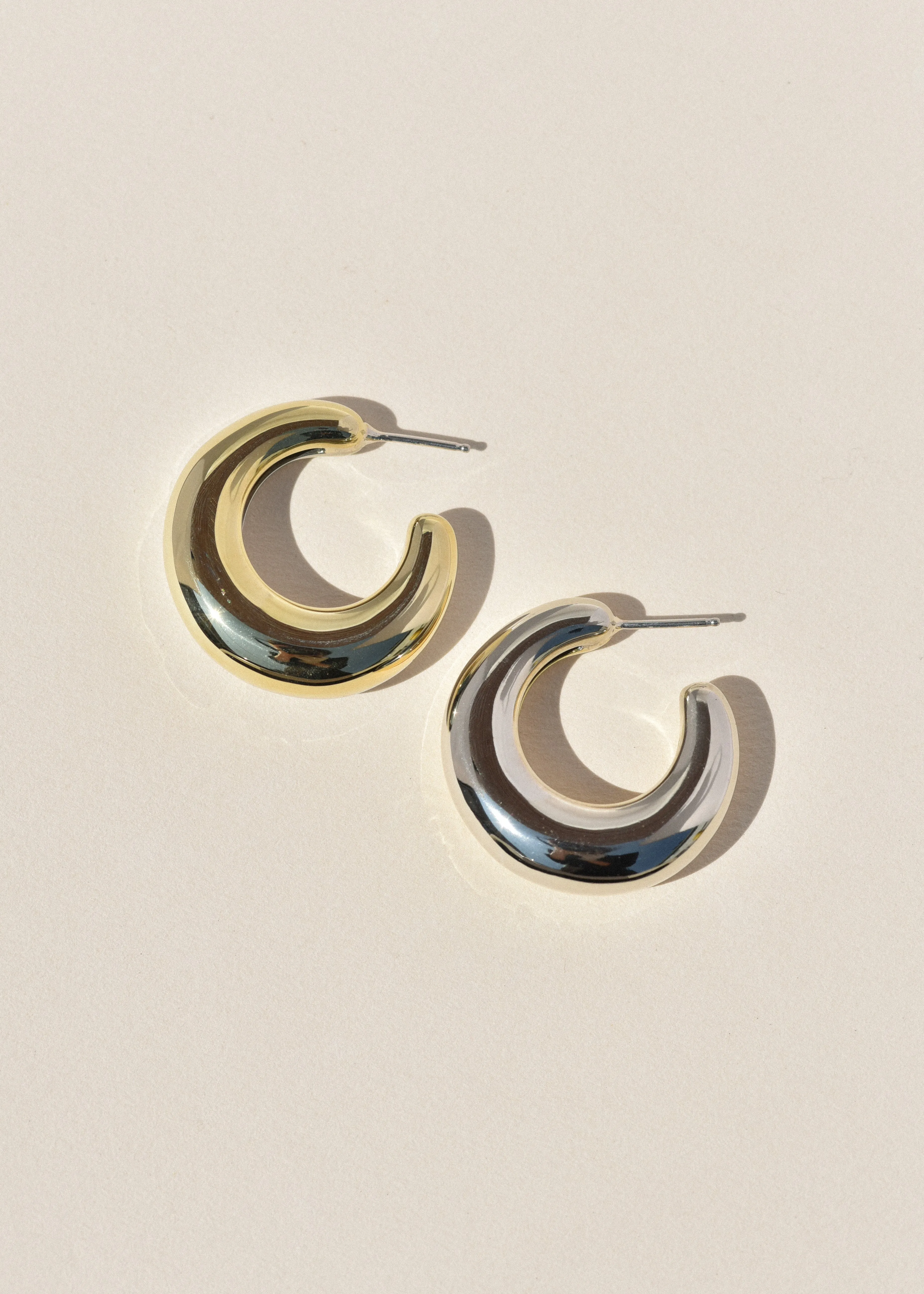 Two-Tone Bubble Hoops sold by Leigh Miller product image thumbnail 5
