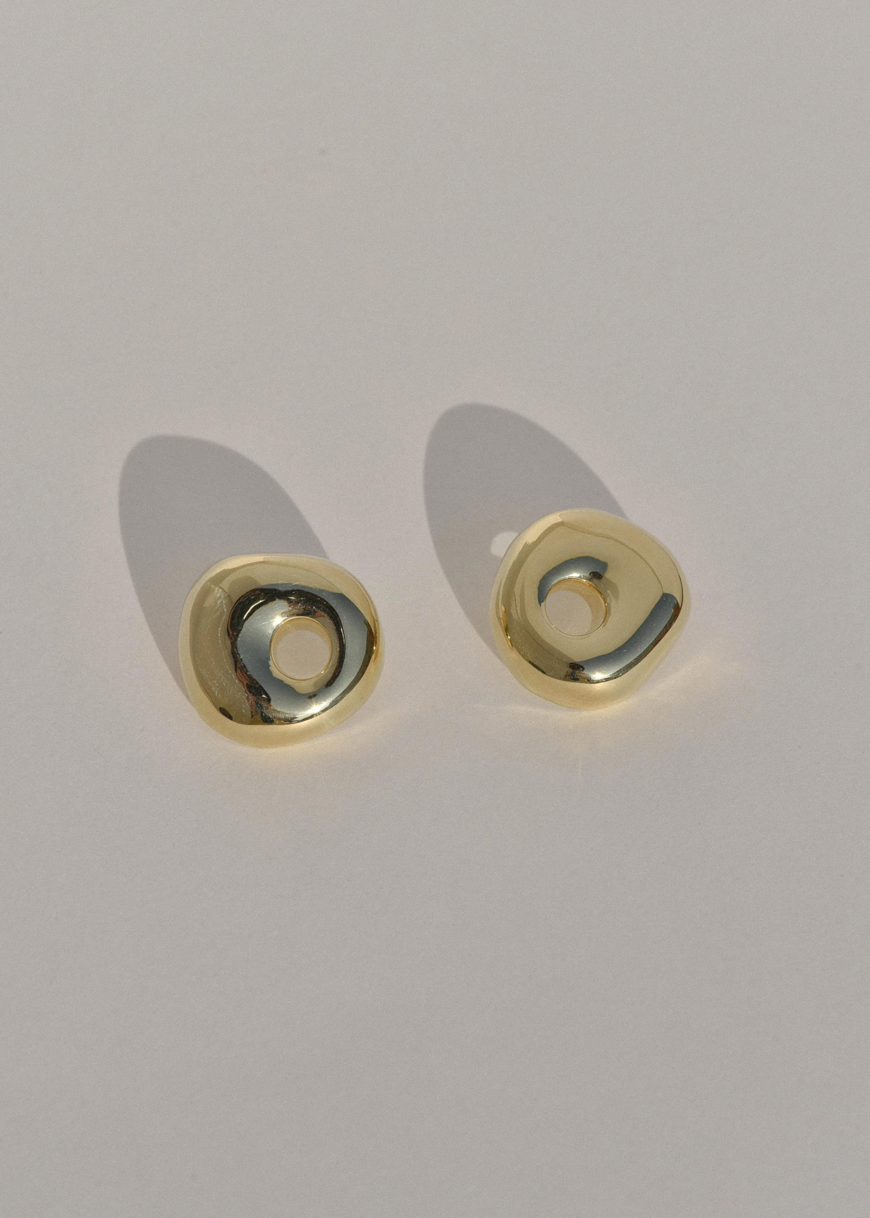 Brass Hepworth Studs sold by Leigh Miller