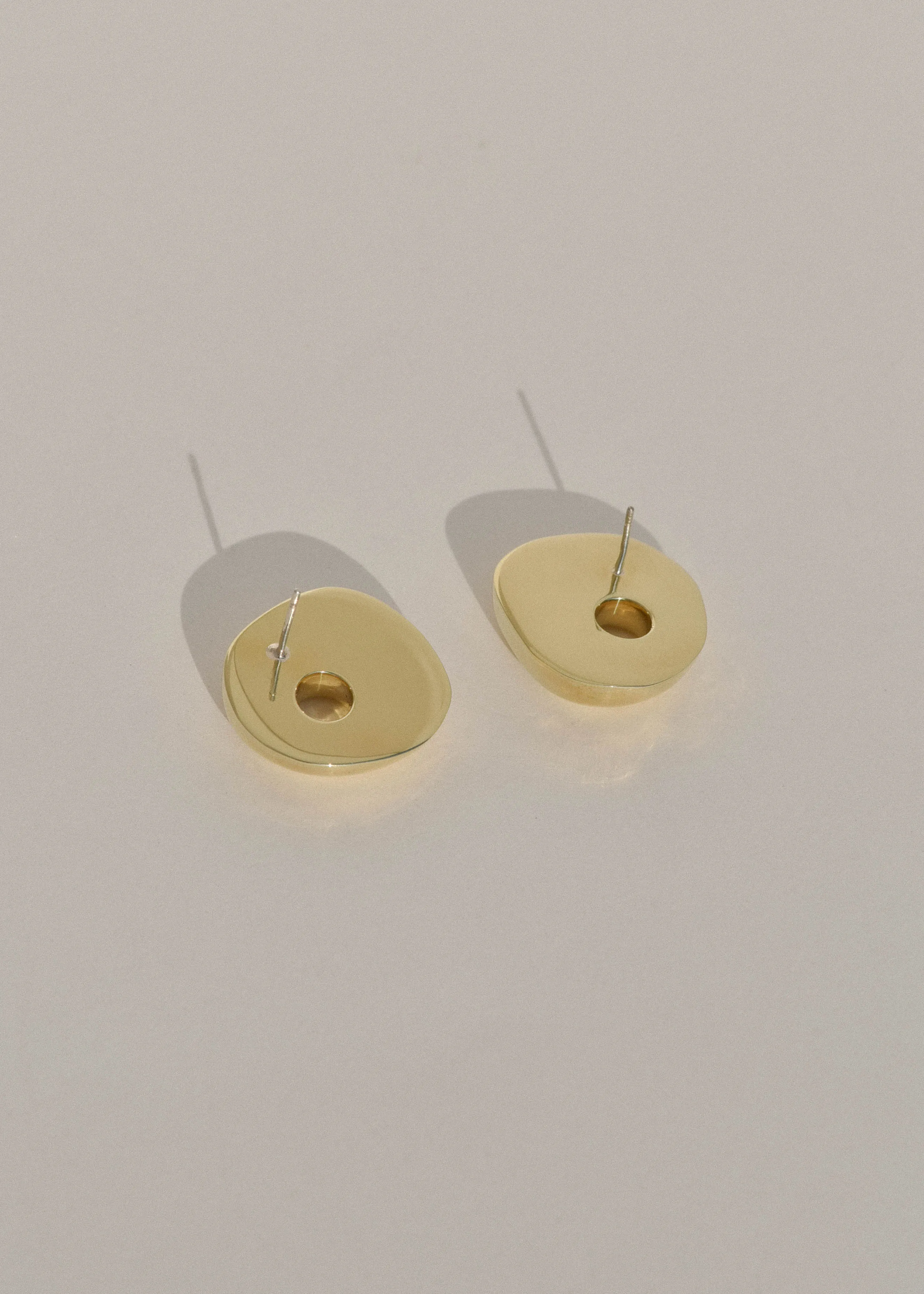 Brass Hepworth Studs sold by Leigh Miller product image thumbnail 3