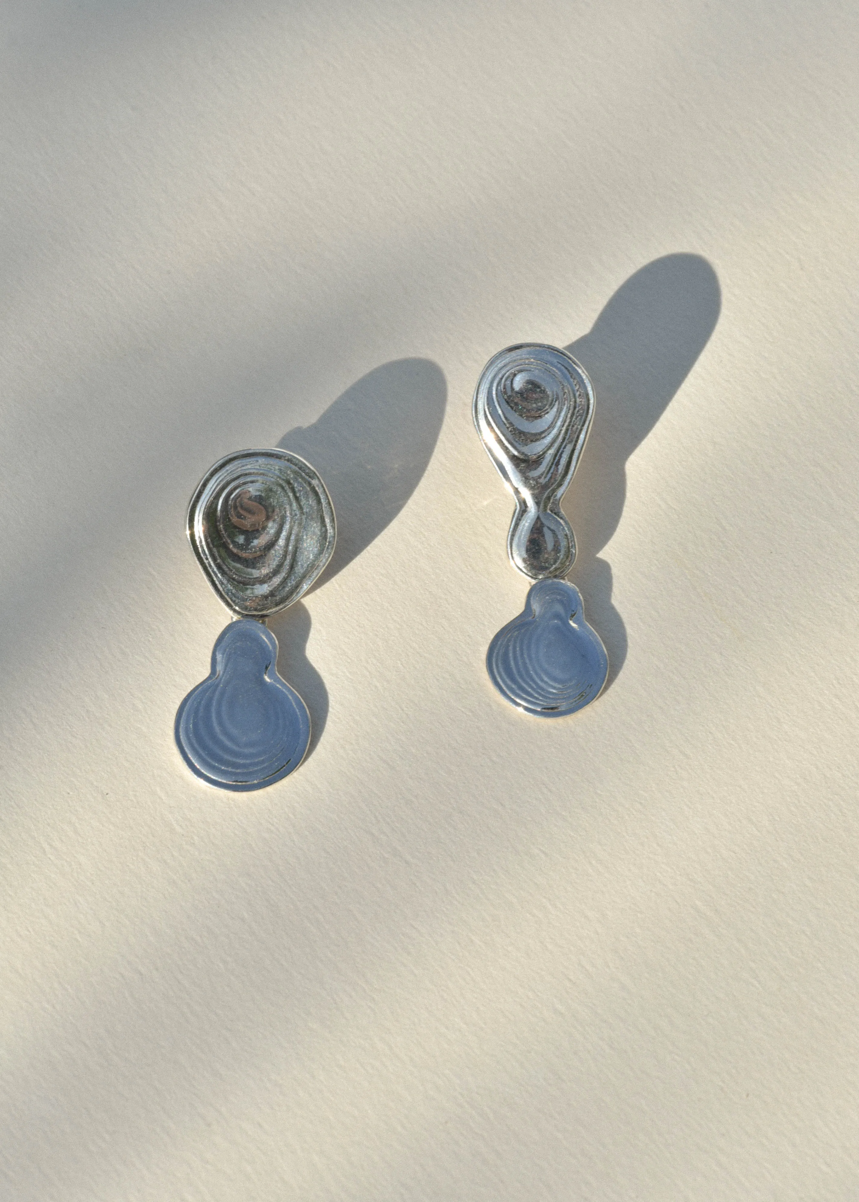 Sterling Silver Double Drop Earrings sold by Leigh Miller