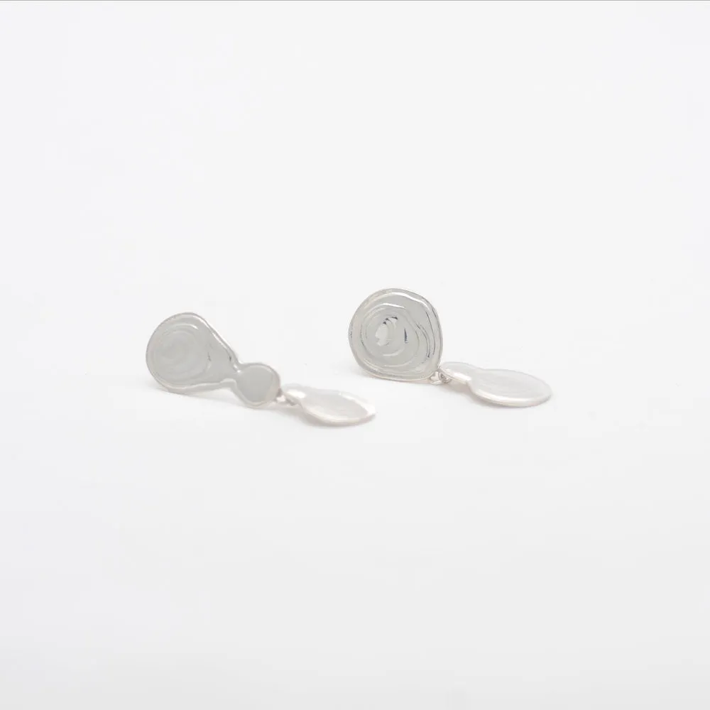 Sterling Silver Double Drop Earrings sold by Leigh Miller product image thumbnail 4