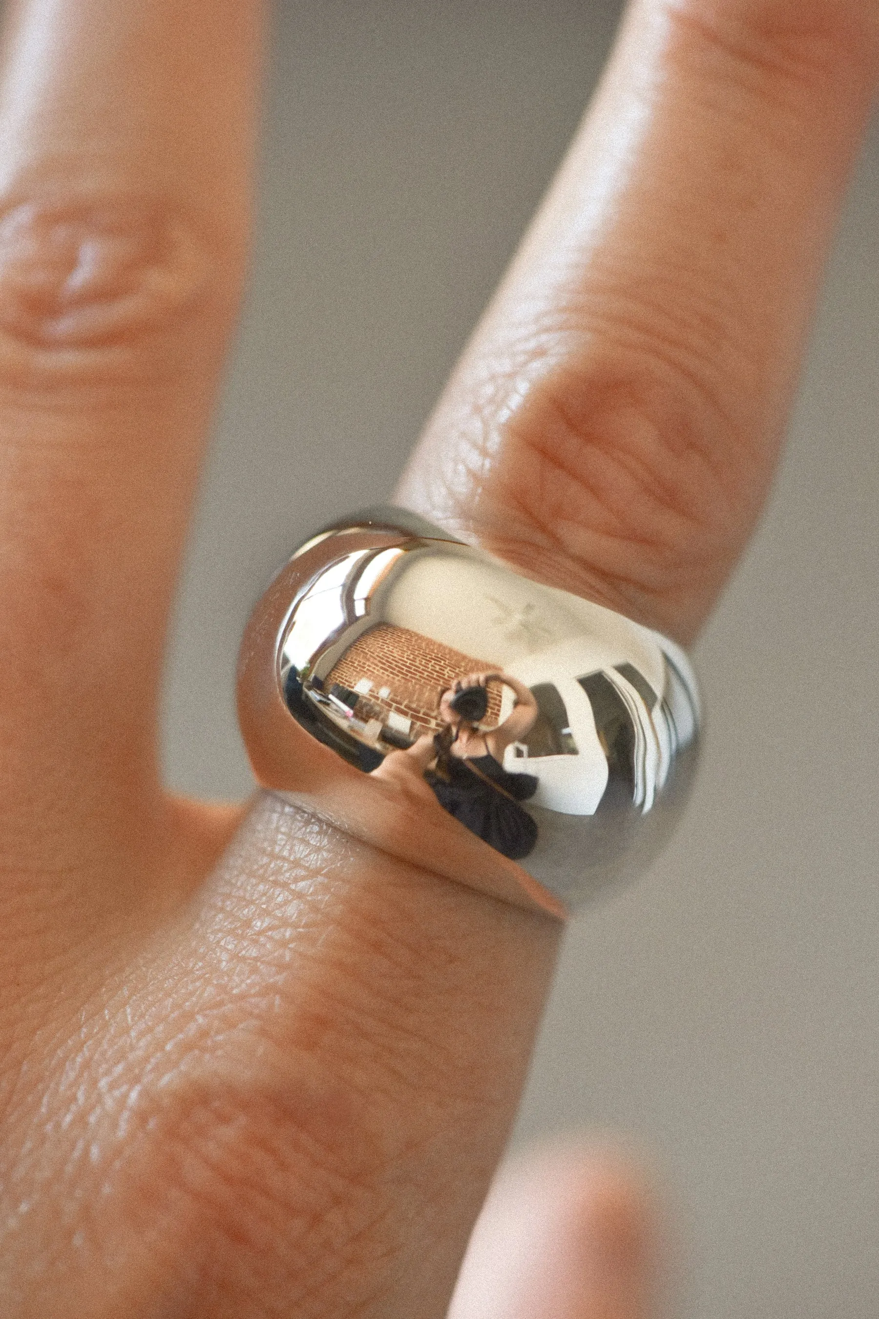 Sterling Silver Bubble Ring sold by Leigh Miller product image thumbnail 2