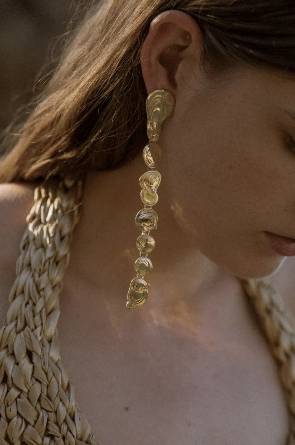 Long Drip Earrings sold by Leigh Miller product image thumbnail 2