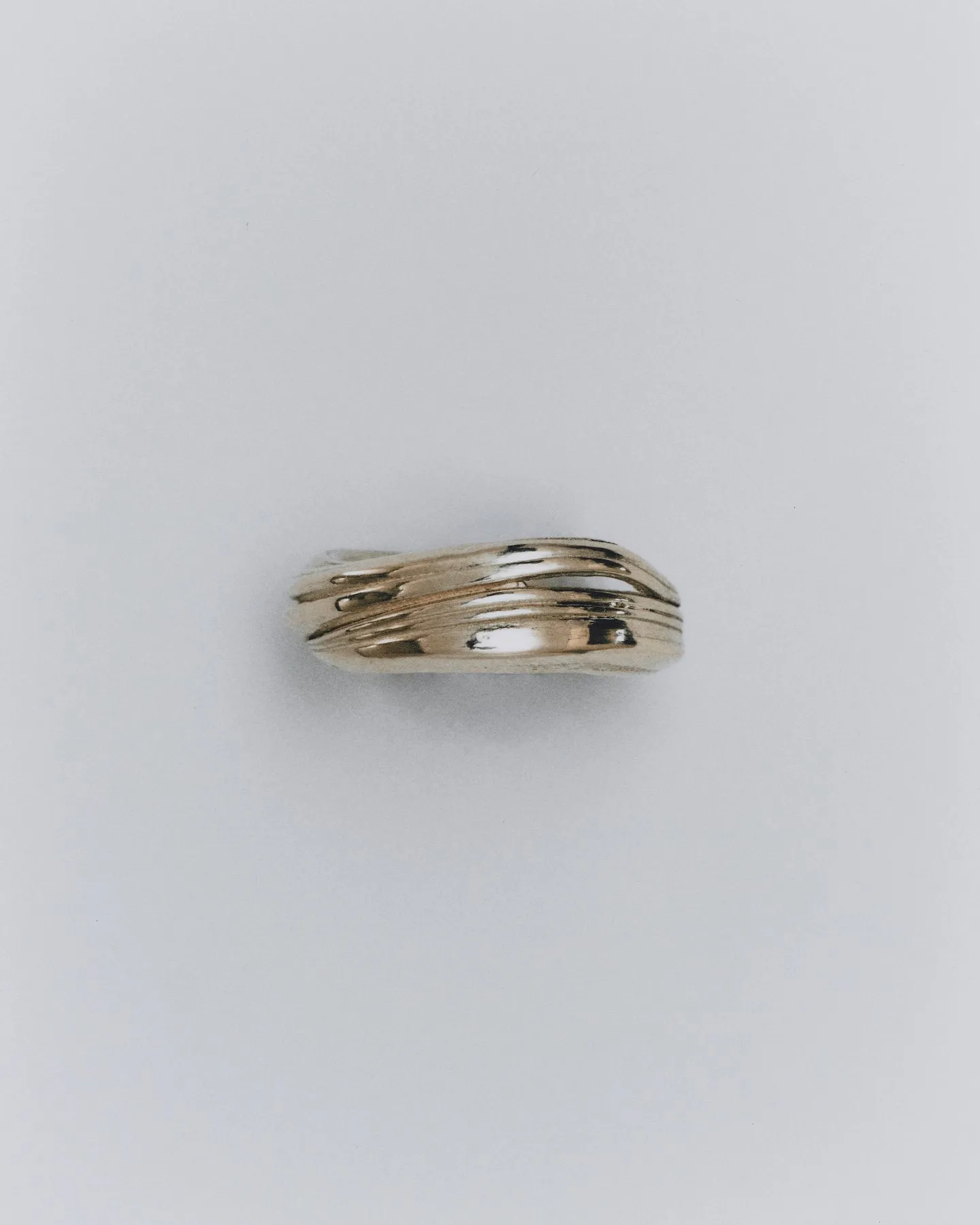 Gold Soft Wave Ring- Trial Sample sold by Leigh Miller product image thumbnail 5