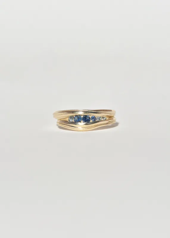 Gold Curve Ring- Trial Sample sold by Leigh Miller