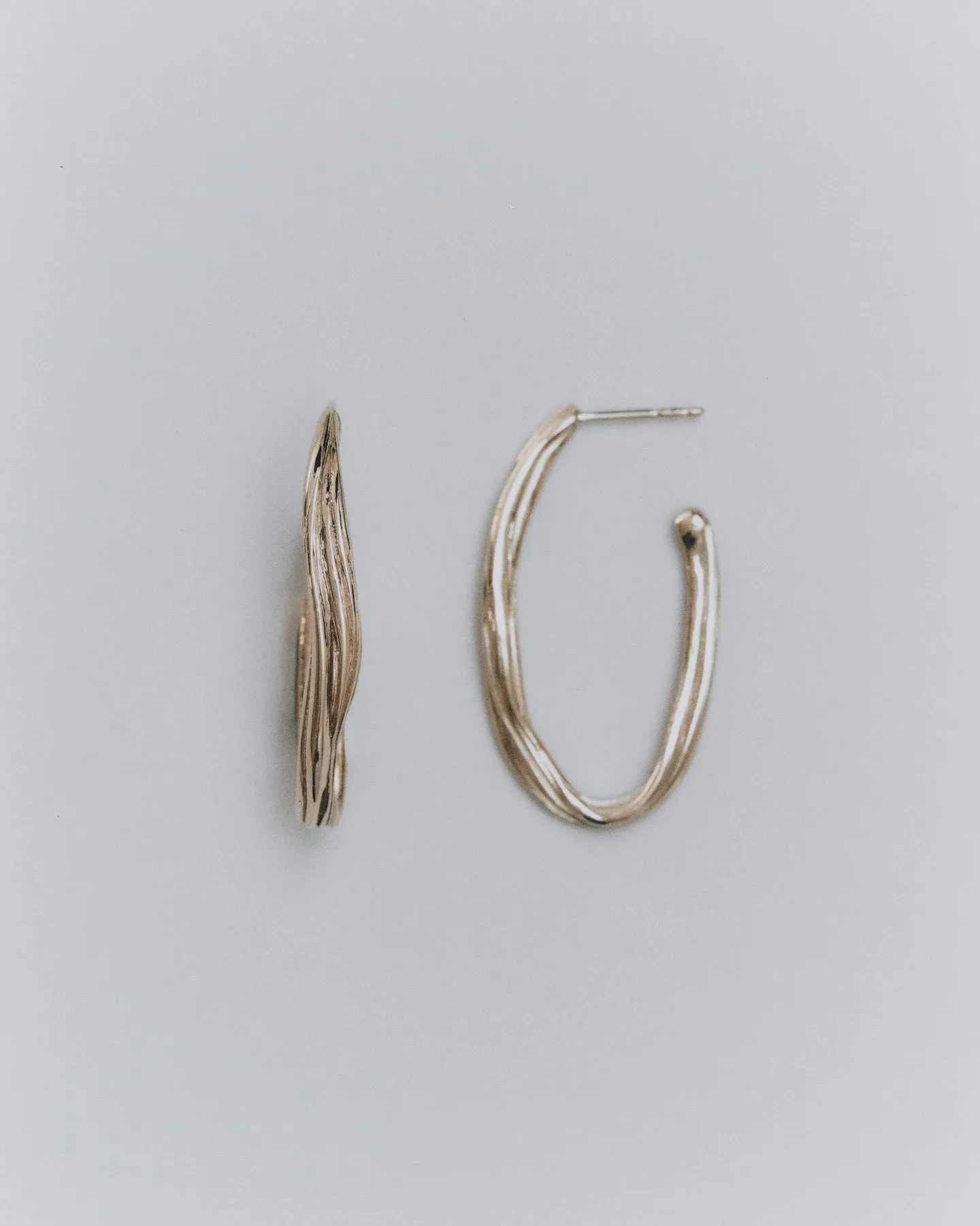 Gold Aria Hoops- Trial Sample sold by Leigh Miller product image thumbnail 4
