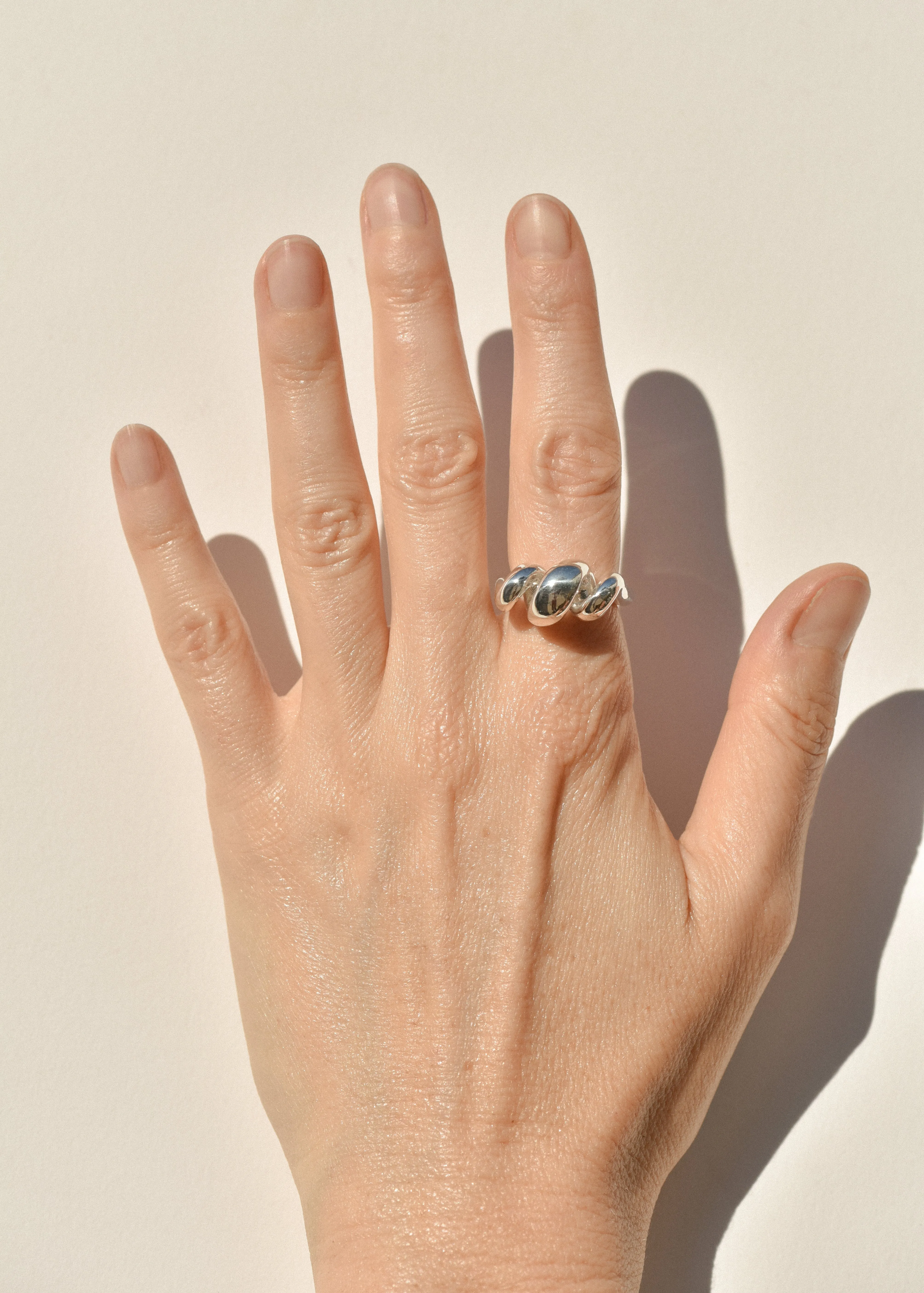 Chunky Corkscrew Ring sold by Leigh Miller product image thumbnail 3