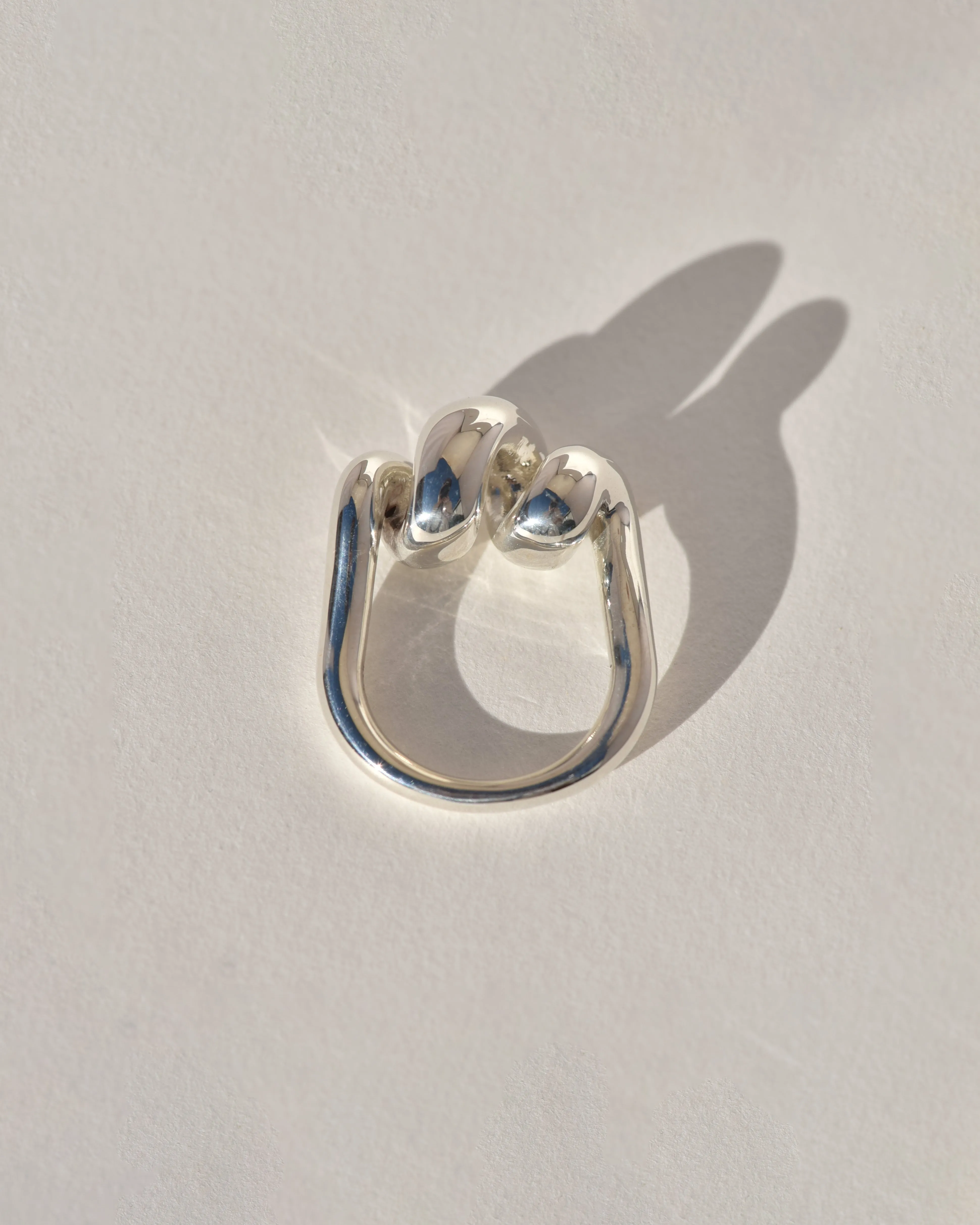 Chunky Corkscrew Ring sold by Leigh Miller