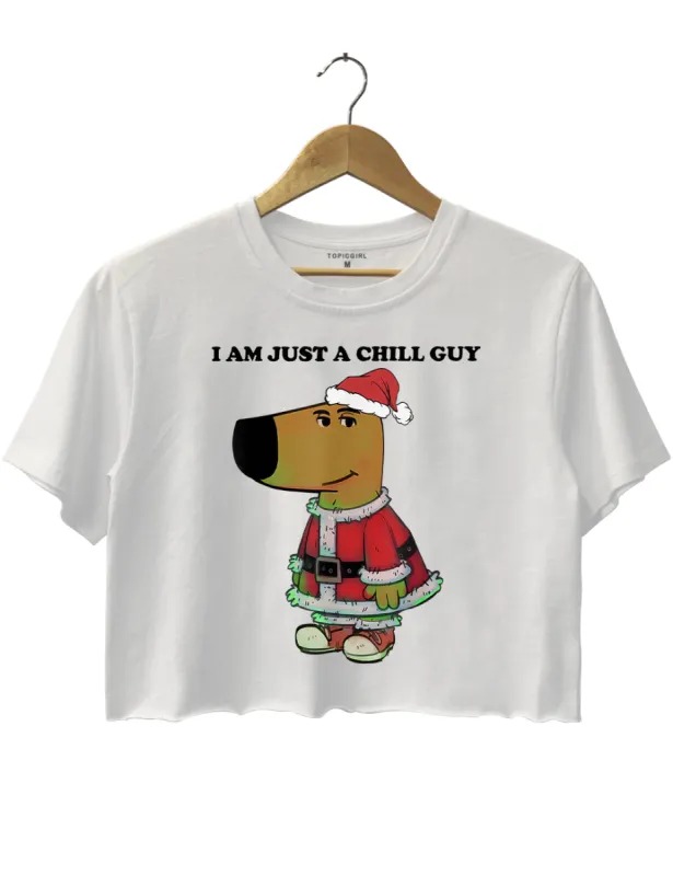 My New Character I Am Just A Chill Guy Crop Top sold by Topic Girl