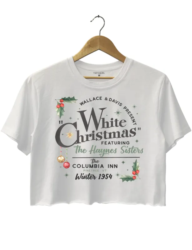 White Christmas Movie 1954 Crop Top sold by Topic Girl