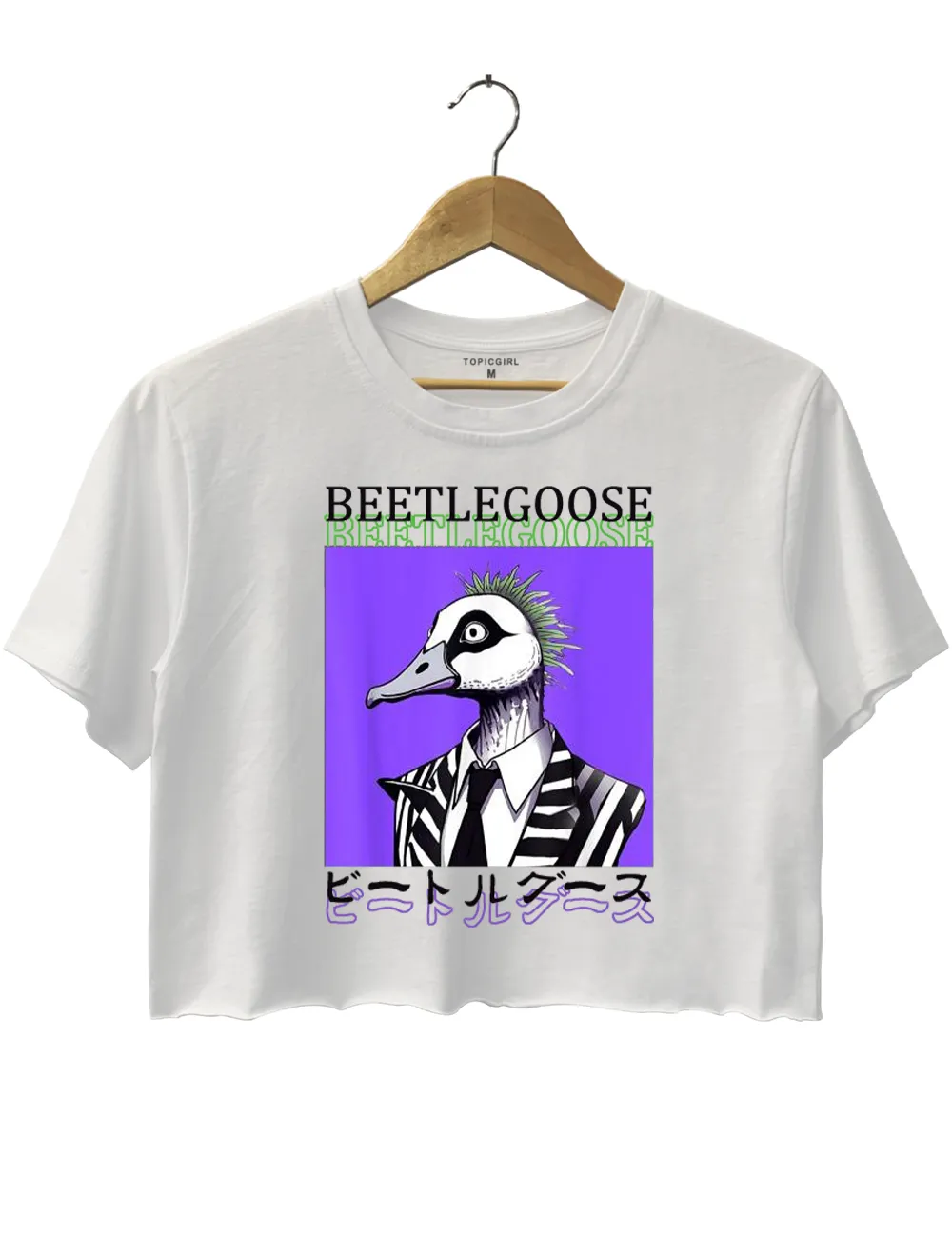 BeetleGoose Beetle Juice Crop Top sold by Topic Girl product image thumbnail 2