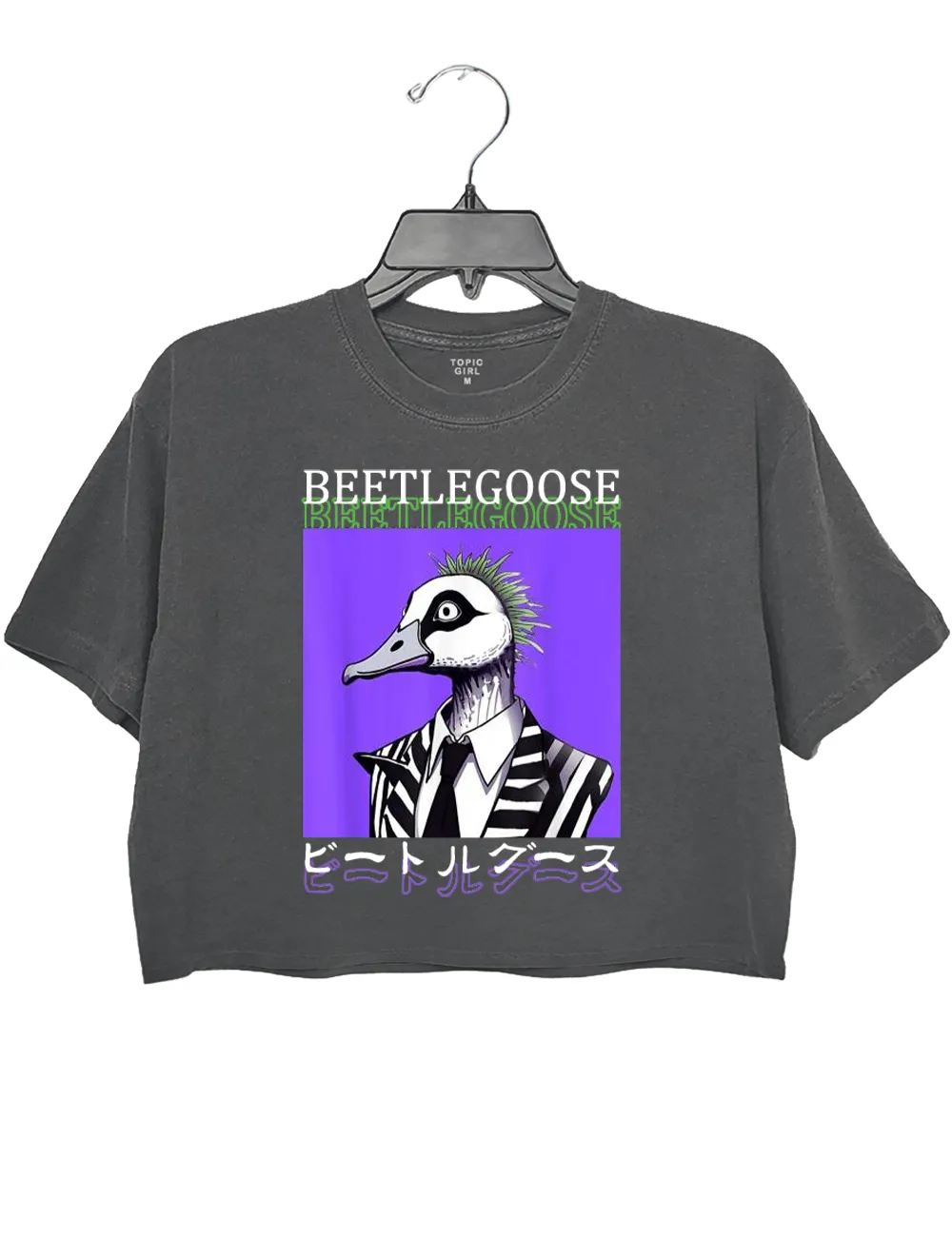BeetleGoose Beetle Juice Crop Top sold by Topic Girl