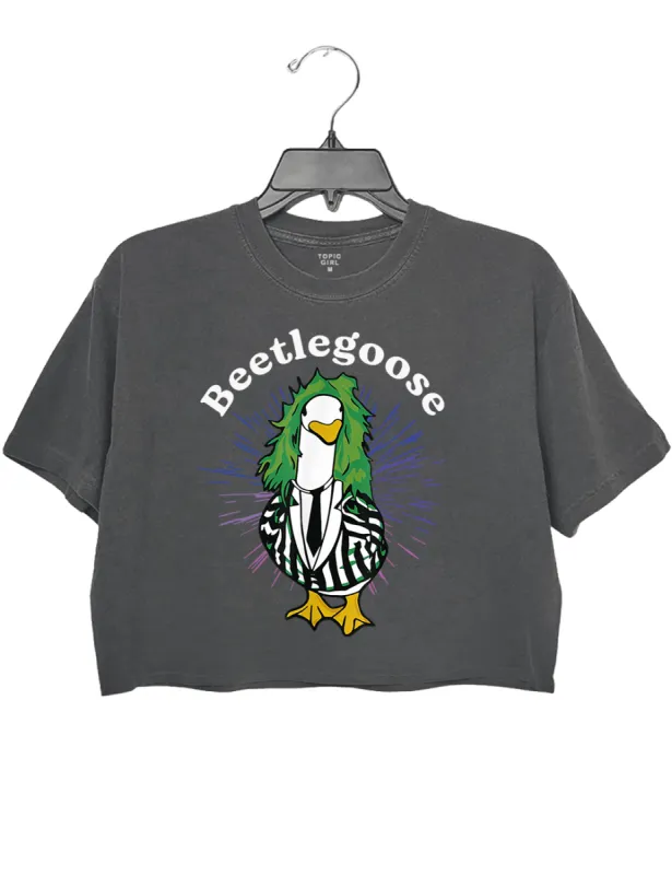 Beetlegoose Silly Goose Crop Top sold by Topic Girl