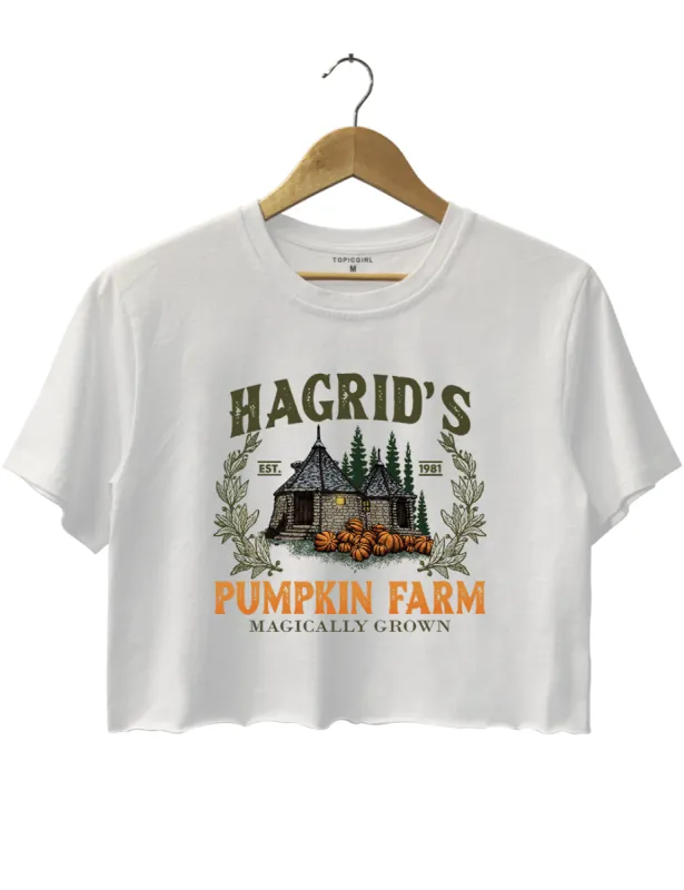 Hagrid's Pumpkin Farm Crop Top sold by Topic Girl