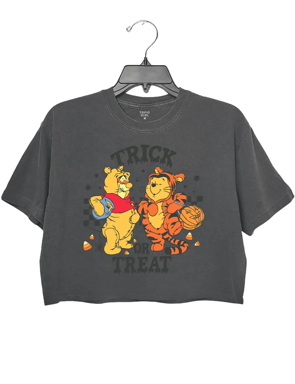 Trick Or Treat Crop Top sold by Topic Girl
