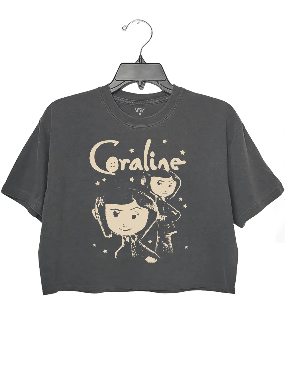 Halloween Coraline Crop Top sold by Topic Girl product image thumbnail 2