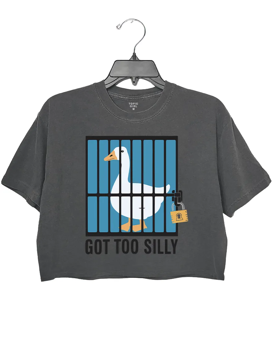 Silly Goose Got Too Silly Crop Top sold by Topic Girl product image thumbnail 2