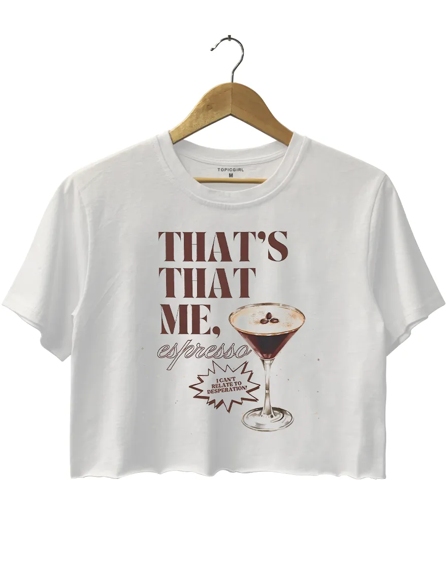 That's That Me I Can't Relate To Desperation! Crop Top sold by Topic Girl product image thumbnail 2