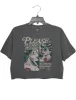Don't Bring Me To Tears Crop Top sold by Topic Girl