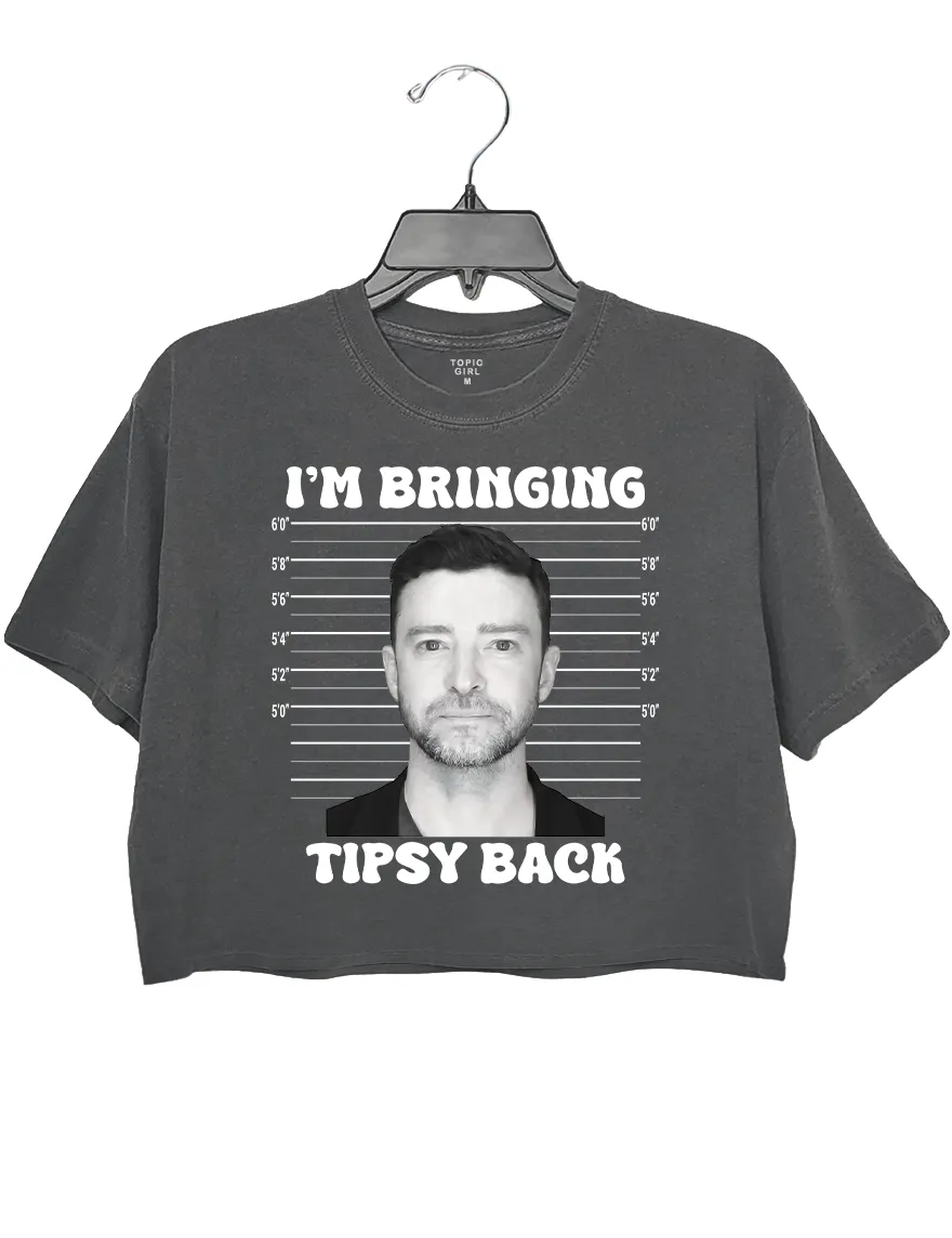 I'm Bringing Tipsy Back Crop Top sold by Topic Girl product image thumbnail 2