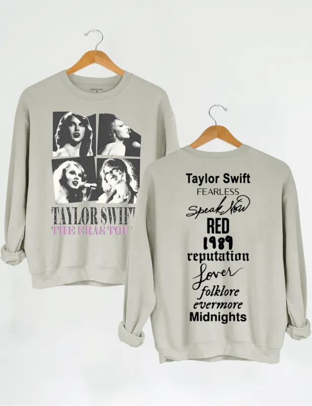 Taylor Swift Albums Sweatshirt sold by Topic Girl