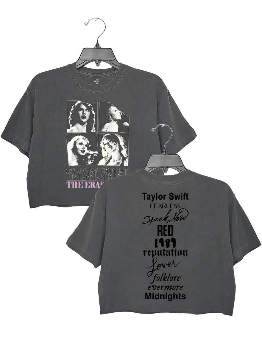Taylor Swift Albums Tee sold by Topic Girl product image thumbnail 4