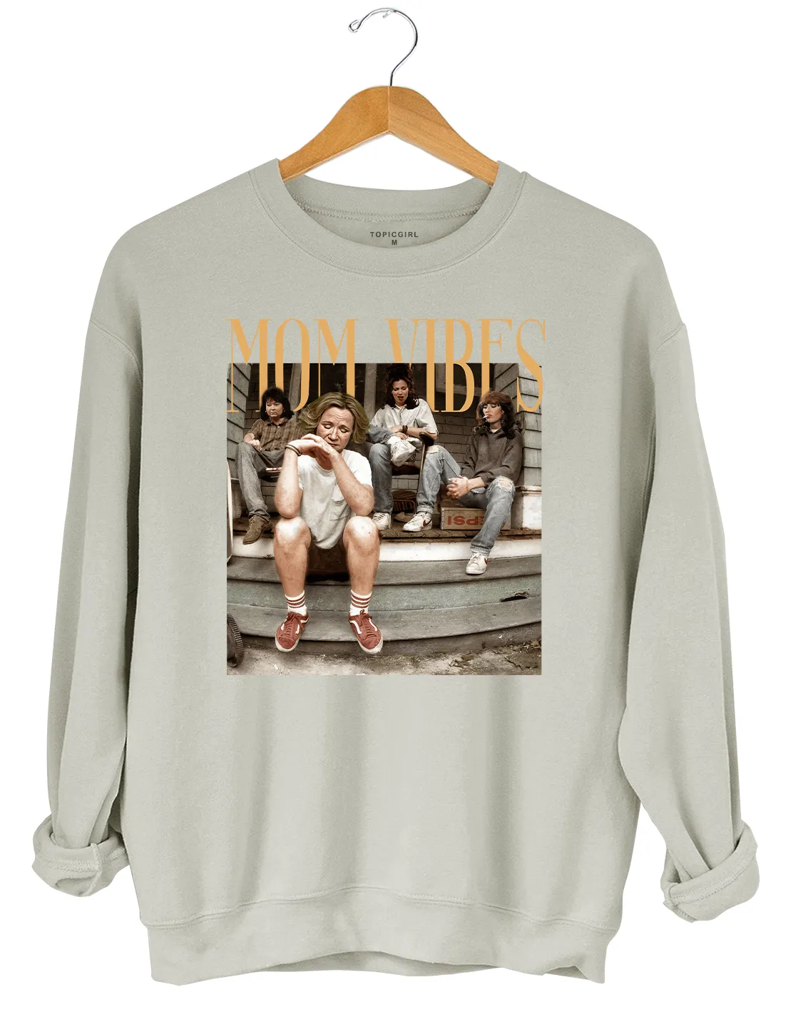The Golden Girls Mom Vibes Crop Top sold by Topic Girl product image thumbnail 5