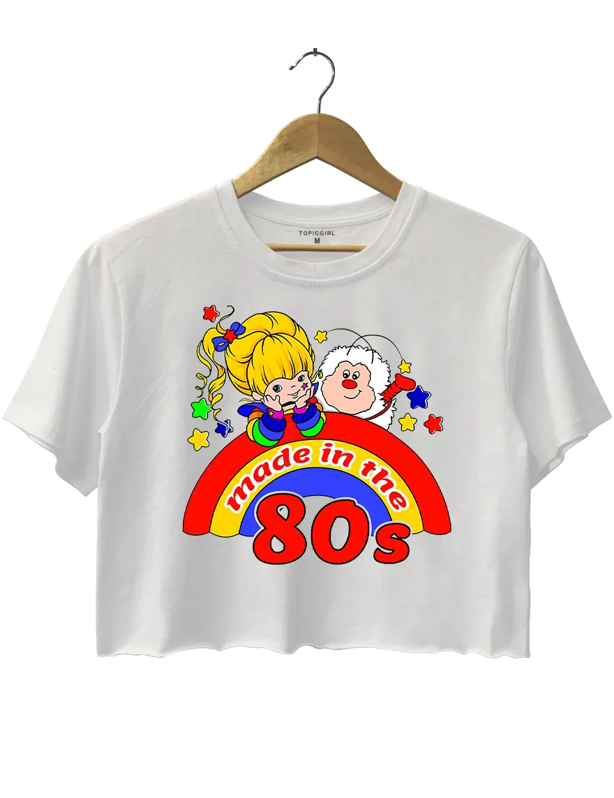 Made In The 80s Crop Top sold by Topic Girl product image thumbnail 2