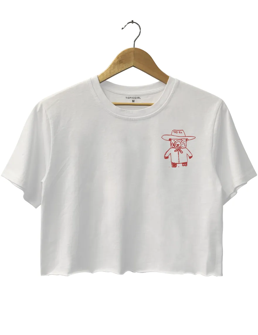 Are You A Smart Fella Or Fart Smella? Crop Top sold by Topic Girl product image thumbnail 5