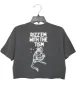Rizz Em with The Tism Crop Top sold by Topic Girl